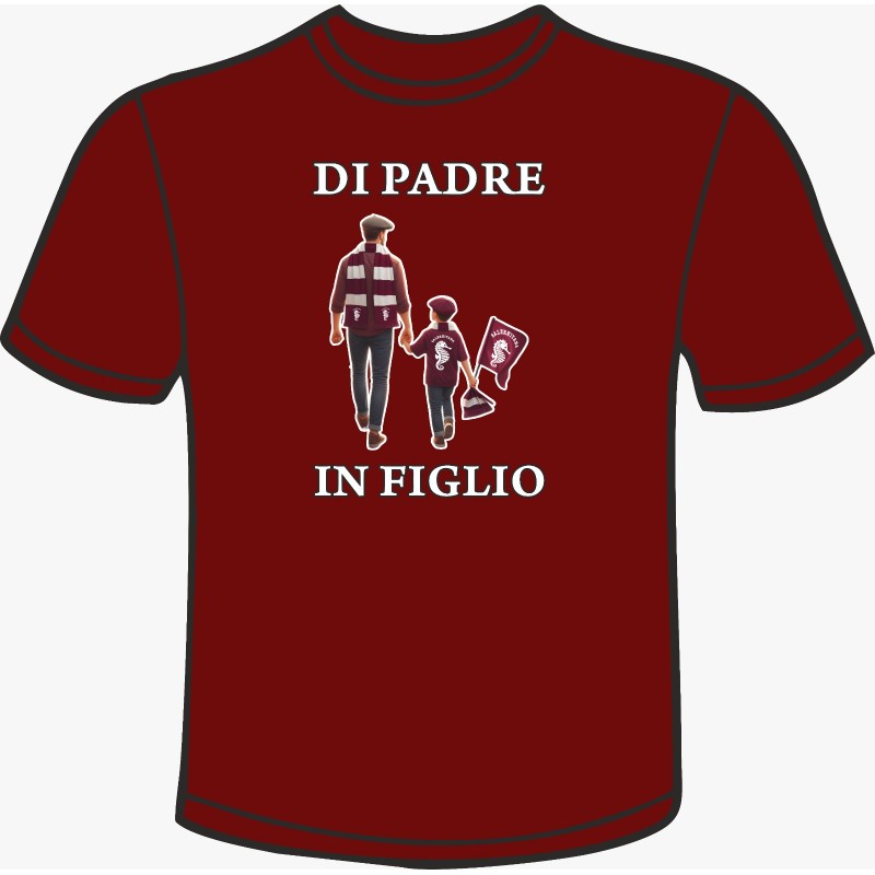 Maglia Salernitana di Padre in Figlio