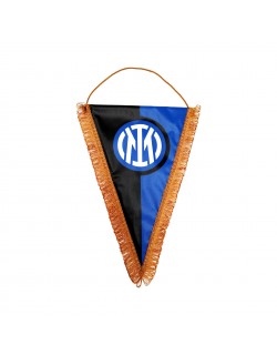 INTER GAGLIARDETTO TRIANGOLARE MEDIO 20X28 CM LOGO UFFICIALE