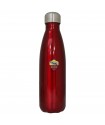 ROMA THERMOS IN ACCIAIO CON TAPPO A VITE COLORE BORDEAUX 500 ML LOGO