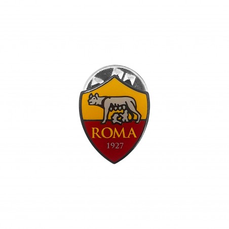 ROMA DISTINTIVO IN METALLO SMALTATO LOGO UFFICIALE