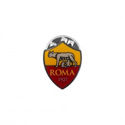 ROMA DISTINTIVO IN METALLO SMALTATO LOGO UFFICIALE