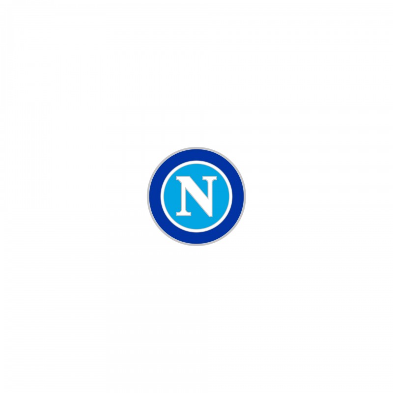 NAPOLI DISTINTIVO SMALTATO LOGO OLD