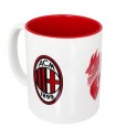 MILAN MUG IN CERAMICA INTERNO ROSSO ACM