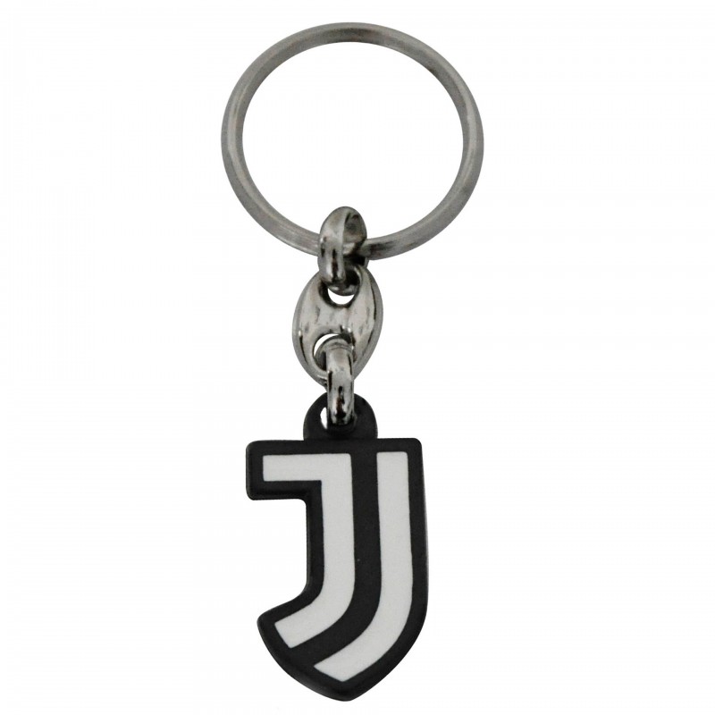 JUVENTUS PORTACHIAVI IN METALLO SMALTATO LOGO UFFICIALE