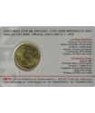 COINCARD CITTÀ DEL VATICANO 50 CENTESIMI ANNO 2016 - "GIUBILEO DELLA MISERICORDIA MMXVI"