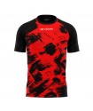 GIVOVA MAGLIA ART INTERLOCK ROSSO/NERO