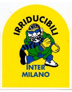 image: Adesivo Irriducibili Inter giallo