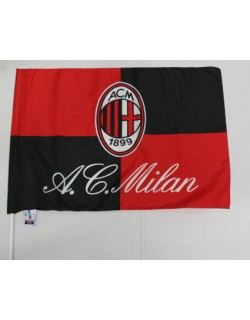 Milan Bandiera con asta